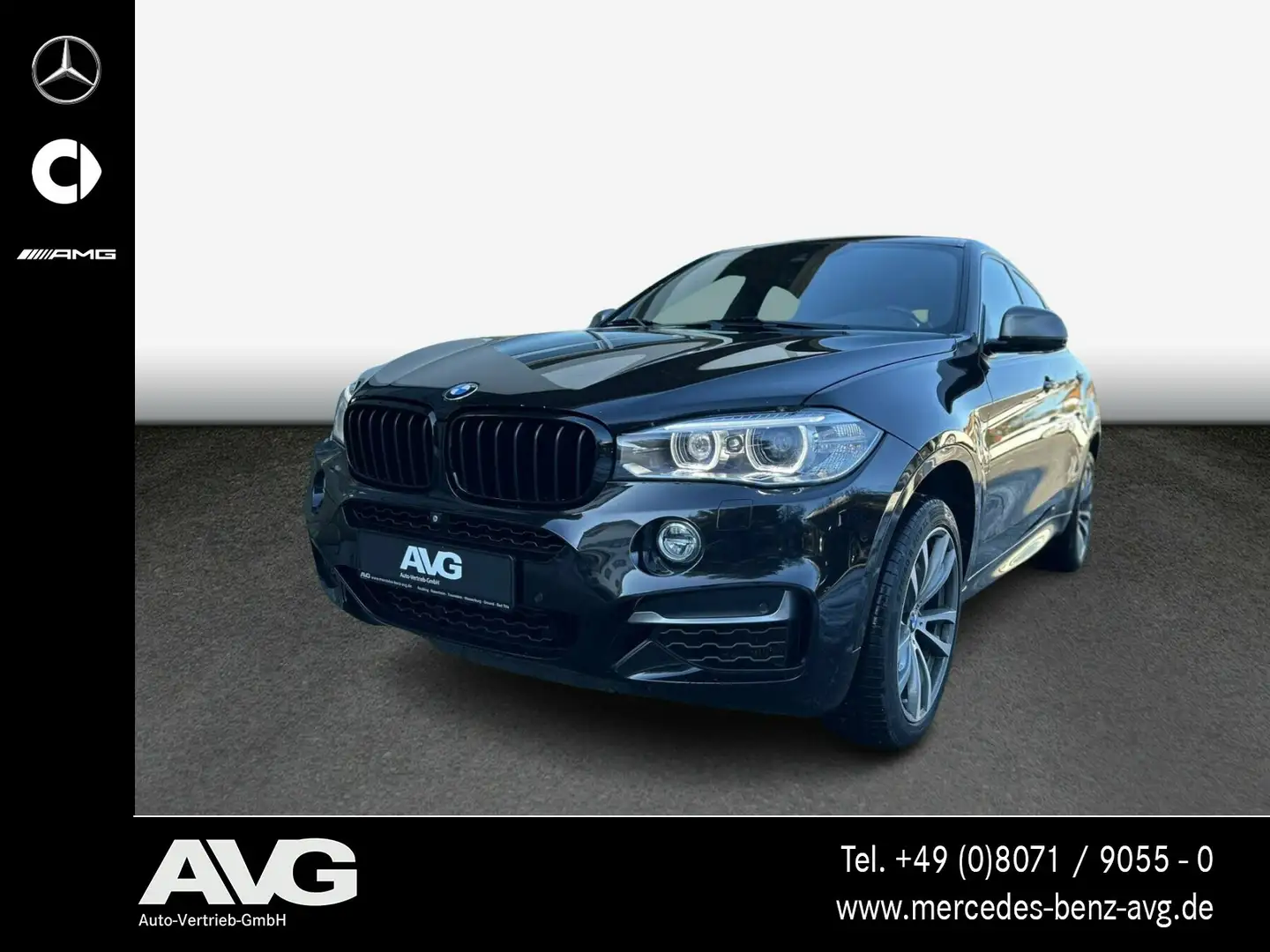 BMW X6 X6 M50d Surround View/Dynamic/20 Zoll Black - 1