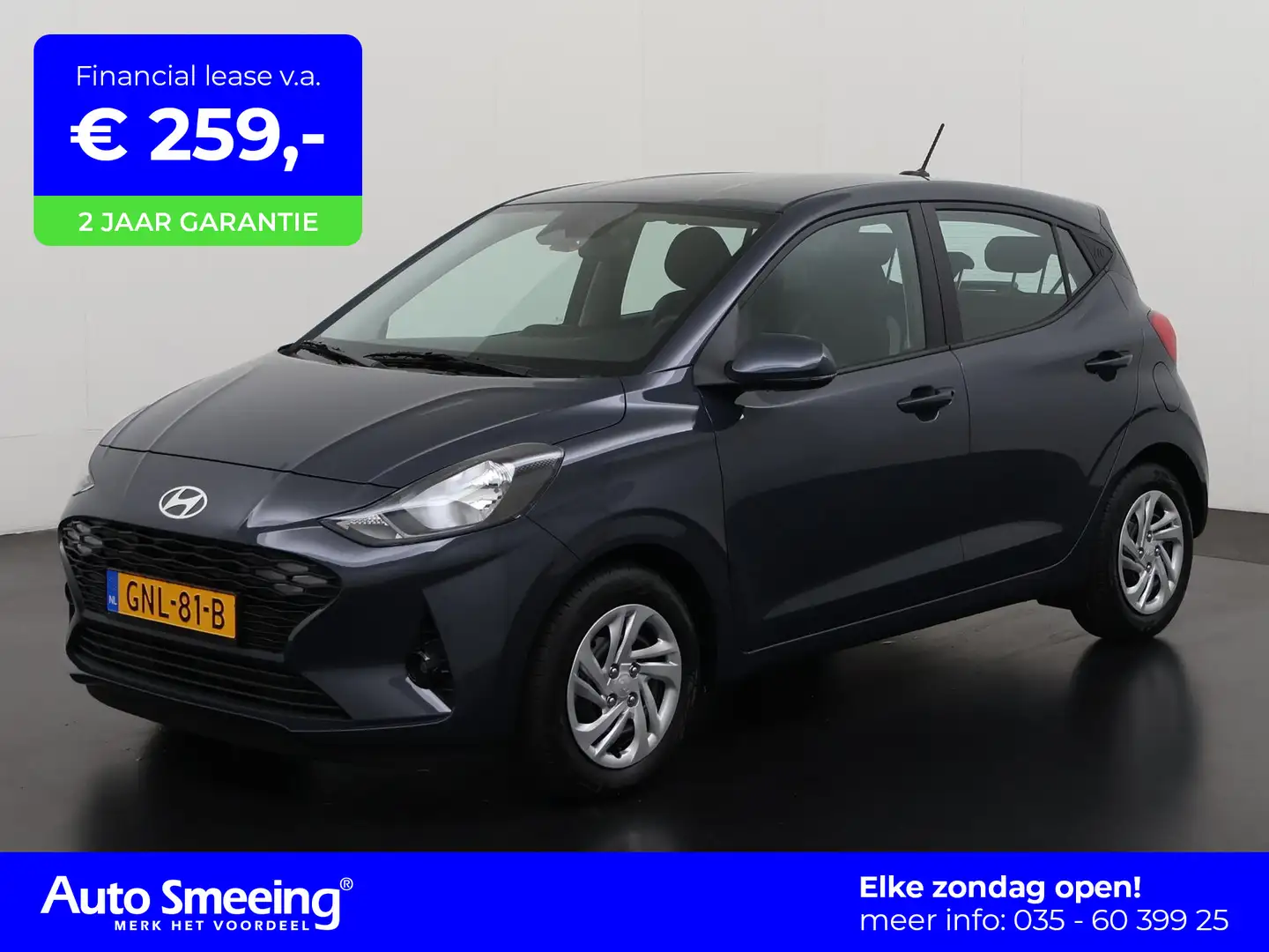 Hyundai i10 1.0 Comfort Smart 5-zits | Camera | Navigatie | Ap Grijs - 1