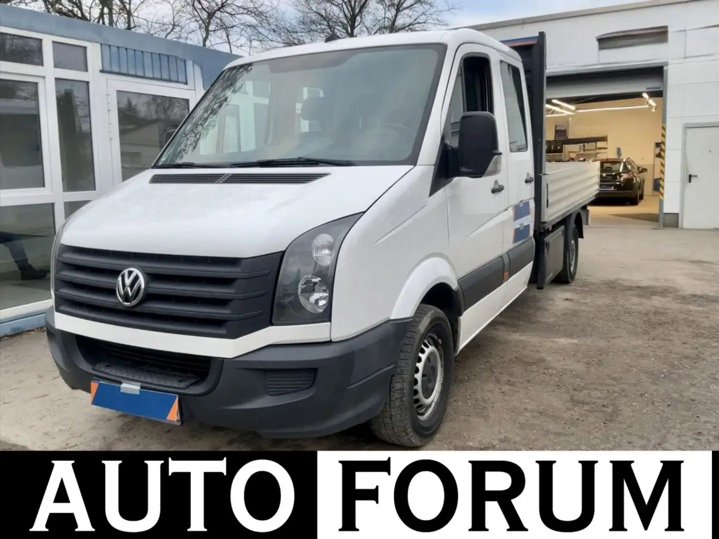 Volkswagen Crafter 2.0 TDI L3 PRITSCHE DOKA KLIMA AHK 3,5t Weiß - 1
