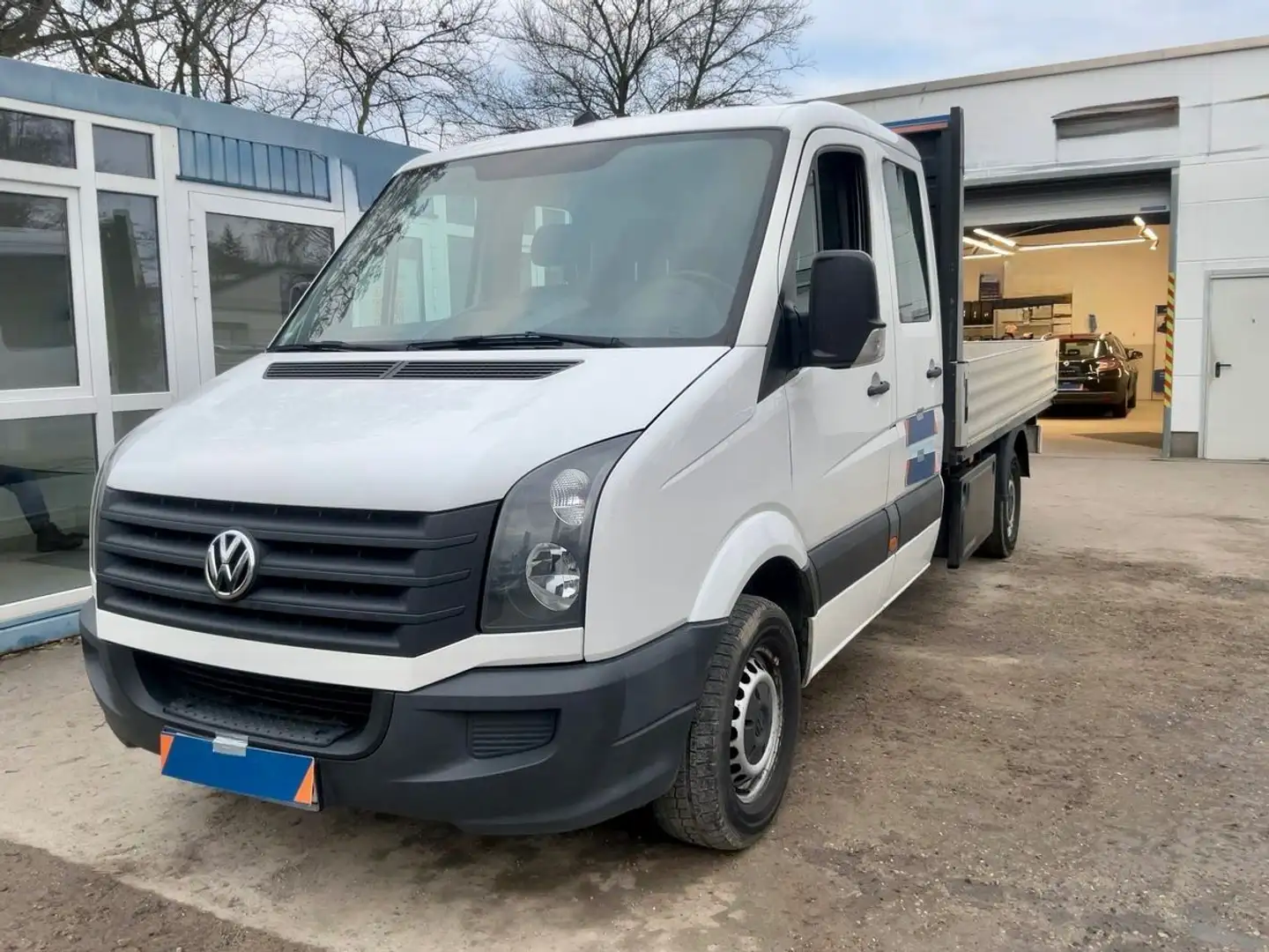 Volkswagen Crafter 2.0 TDI L3 PRITSCHE DOKA KLIMA AHK 3,5t Weiß - 2
