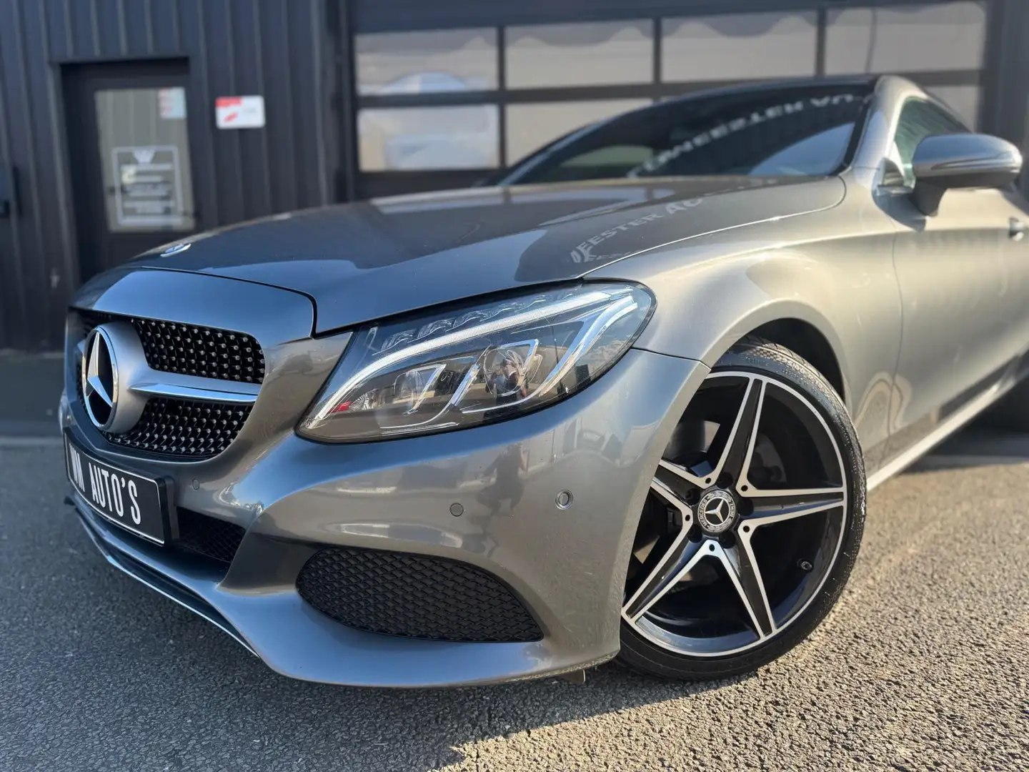 Mercedes-Benz C 220 Coupé d Business Gris - 2