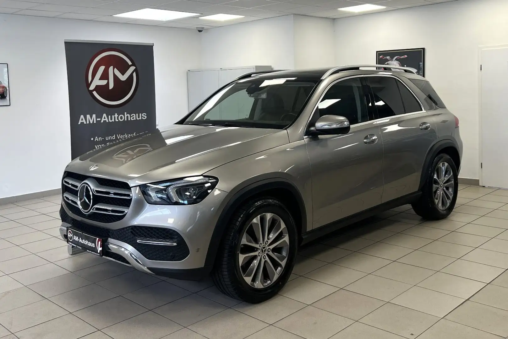 Mercedes-Benz GLE 350 d 4Matic *AMG*PanoSD*AHK*ACC*HUD*StdHzg* Silber - 2