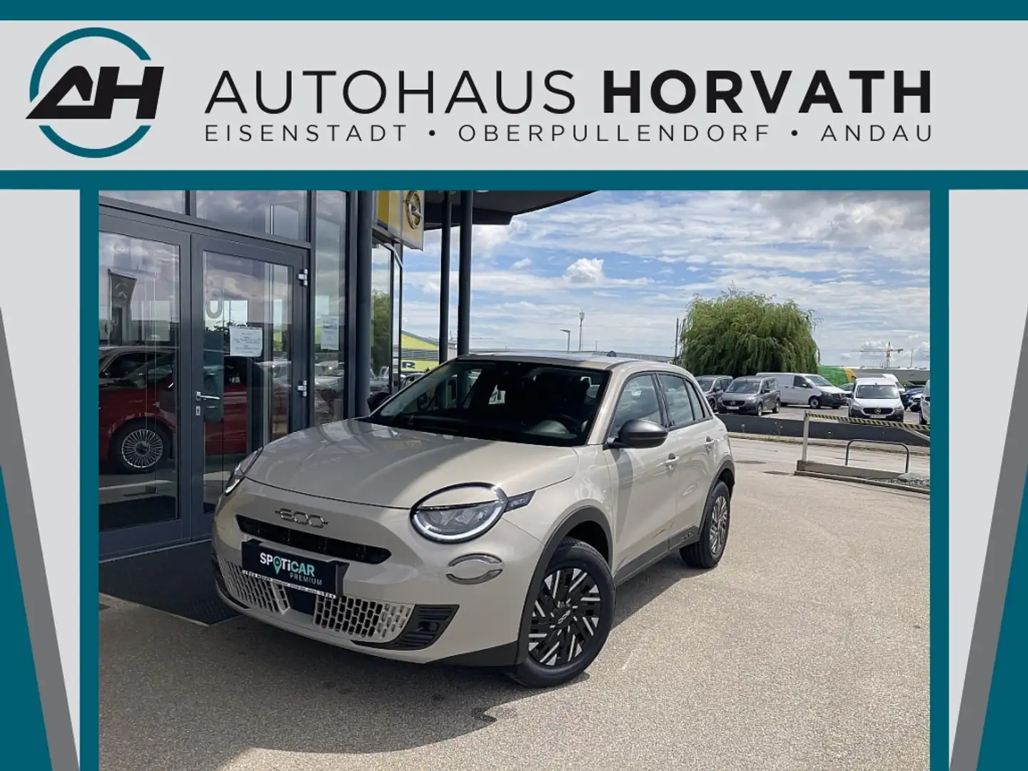 Fiat 600 Hybrid 136 6-Gang eDCT Beige - 1