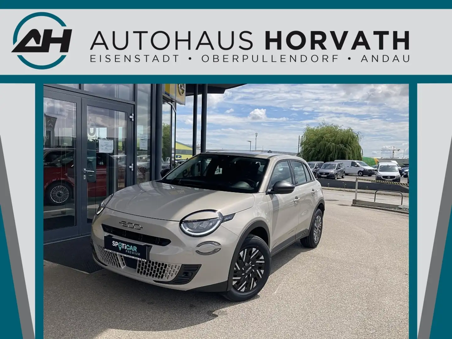 Fiat 600 Hybrid 136 6-Gang eDCT Beige - 1