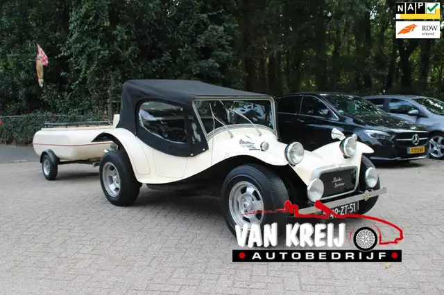 Volkswagen Buggy Ruska met Aanhanger en Nap