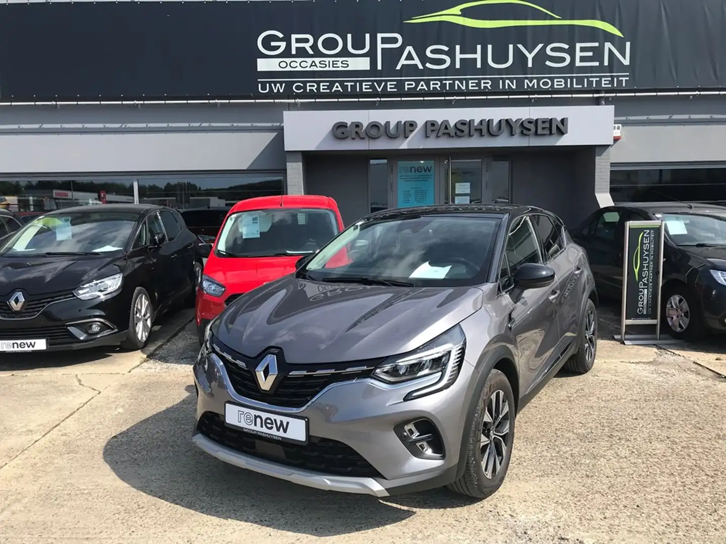 Renault Captur Techno 1.0TCe 91PK Grijs - 1