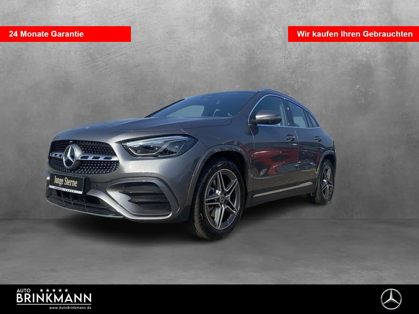 Mercedes-Benz GLA 180 GLA 180 AMG Line/Multibeam/AHK/EasyP/360°/Totwkl Gris - 1