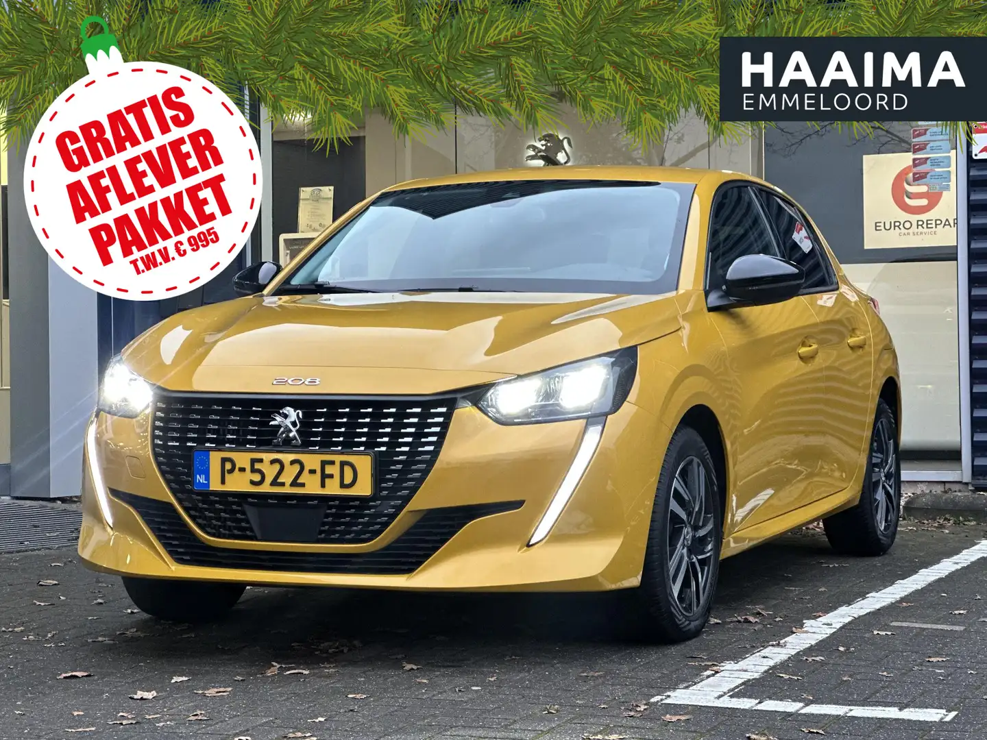 Peugeot 208 1.2 PureTech 130pk Allure Pack | Adaptive Cruise C Giallo - 1