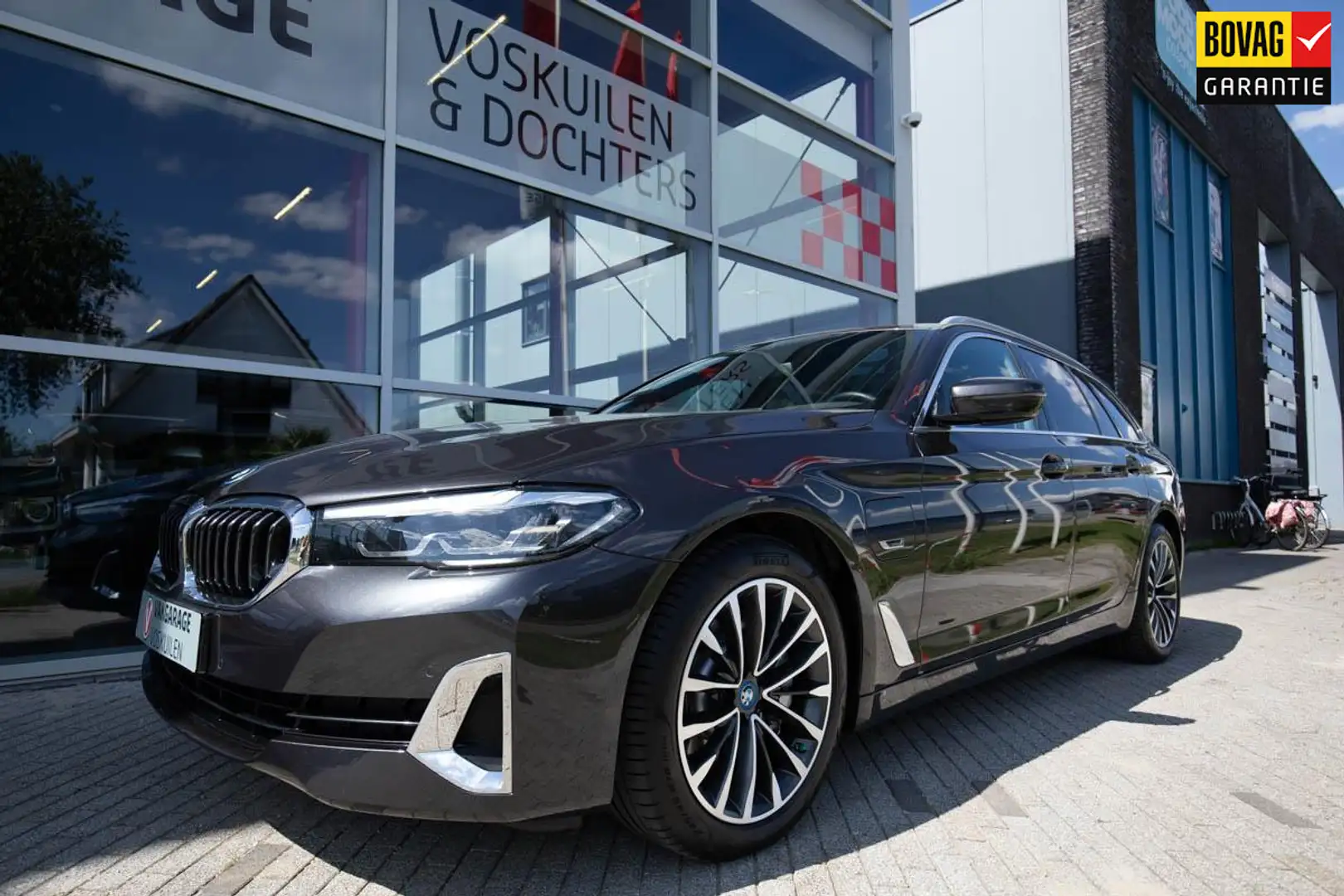 BMW 530 5-serie Touring 530e Luxury Line| PHEV | Luxe lede Grau - 1