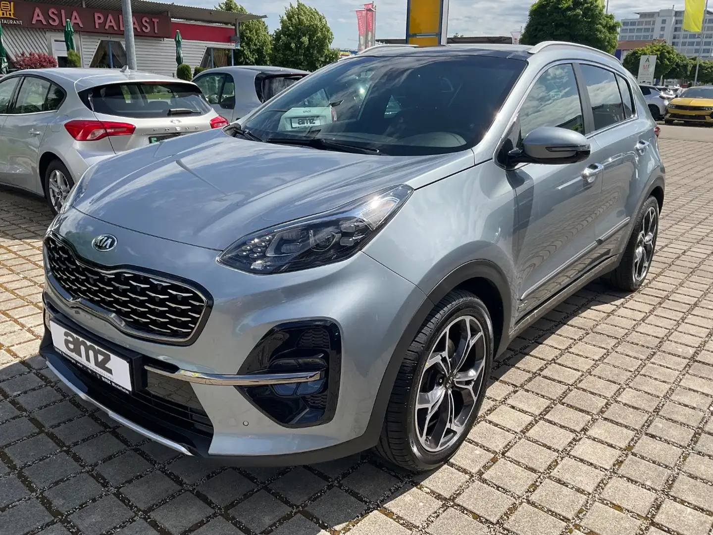 Kia Sportage 1.6 T-GDI GT Line *AWD*Pano*Kamera 360 Zilver - 2