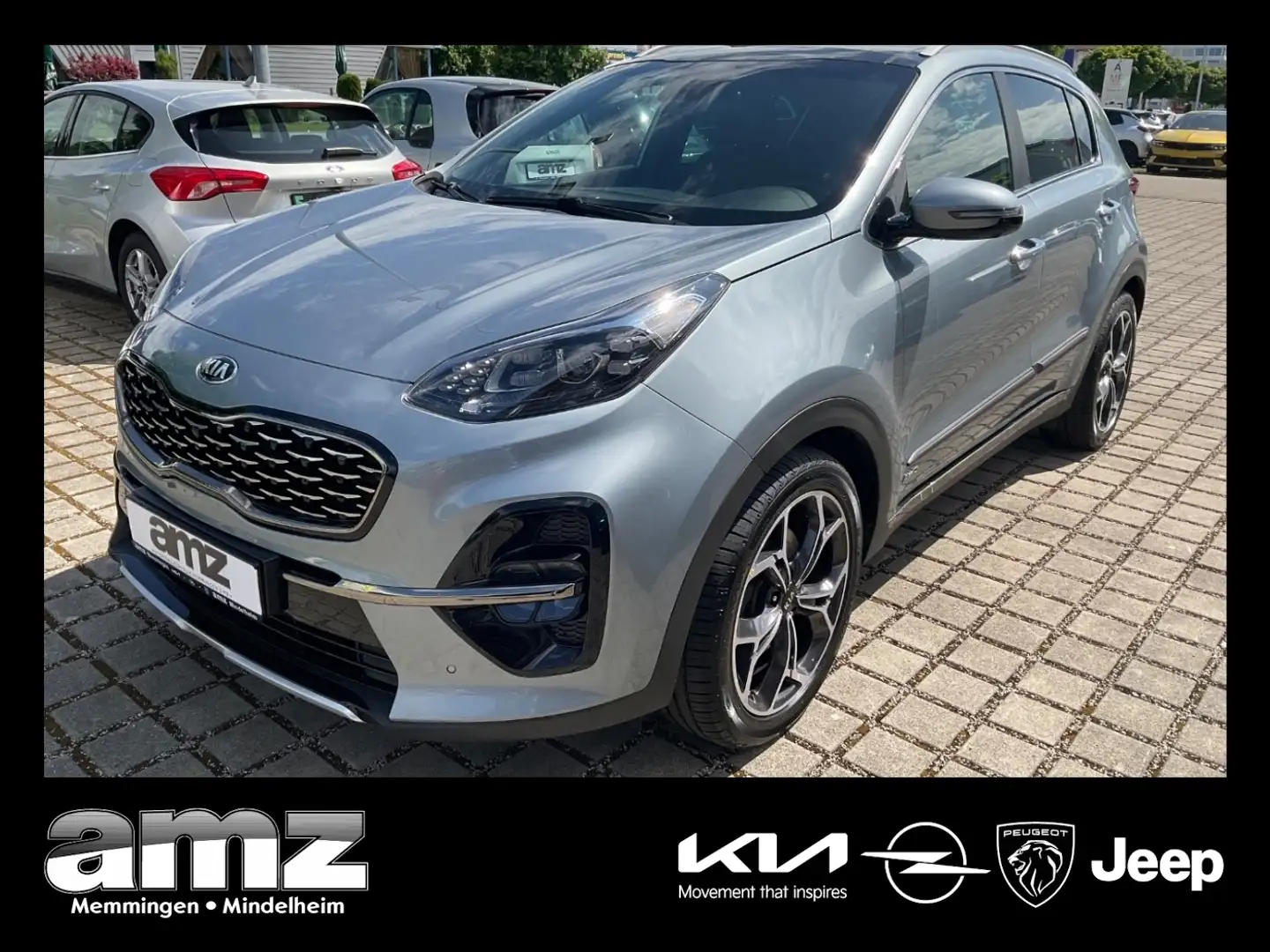 Kia Sportage 1.6 T-GDI GT Line *AWD*Pano*Kamera 360 Zilver - 1