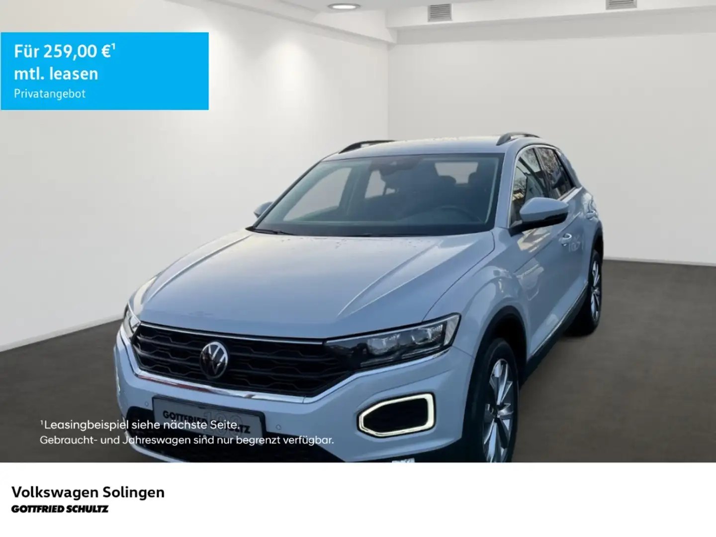Volkswagen T-Roc 1.5 TSI Style DSG   AHK   Navi   Licht&Sicht   ACC Silber - 1