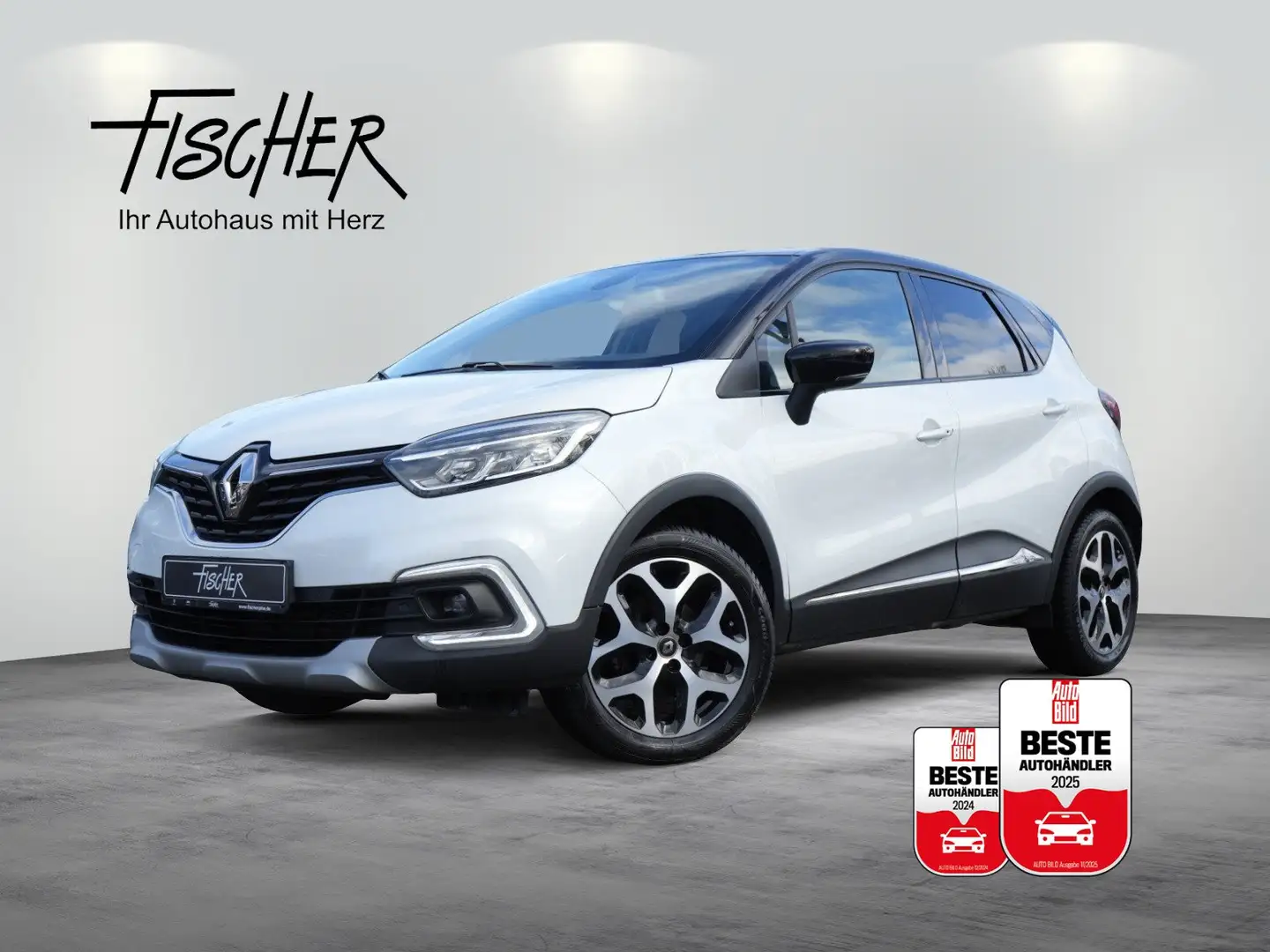 Renault Captur TCe 130 Collection SHZ RKF Navi PDC LED  Collectio Weiß - 1