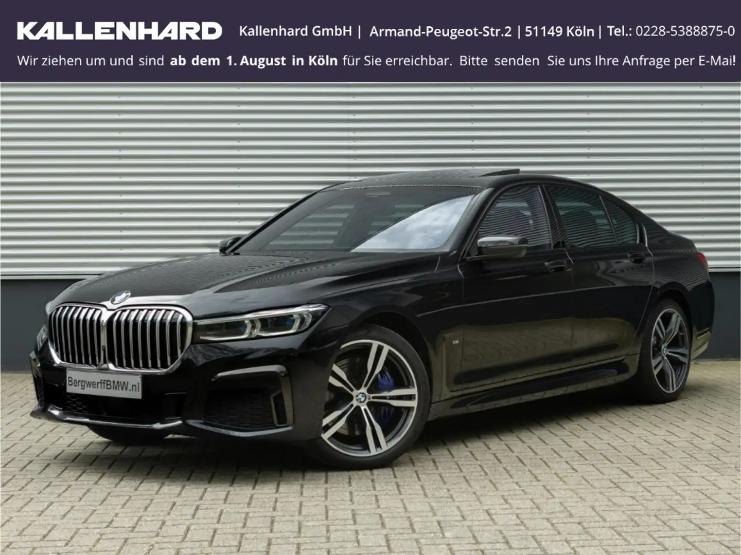 BMW 740 d xDrive M Sport-Aktivlenkung-Schiebedach-SHZ Чорний - 1