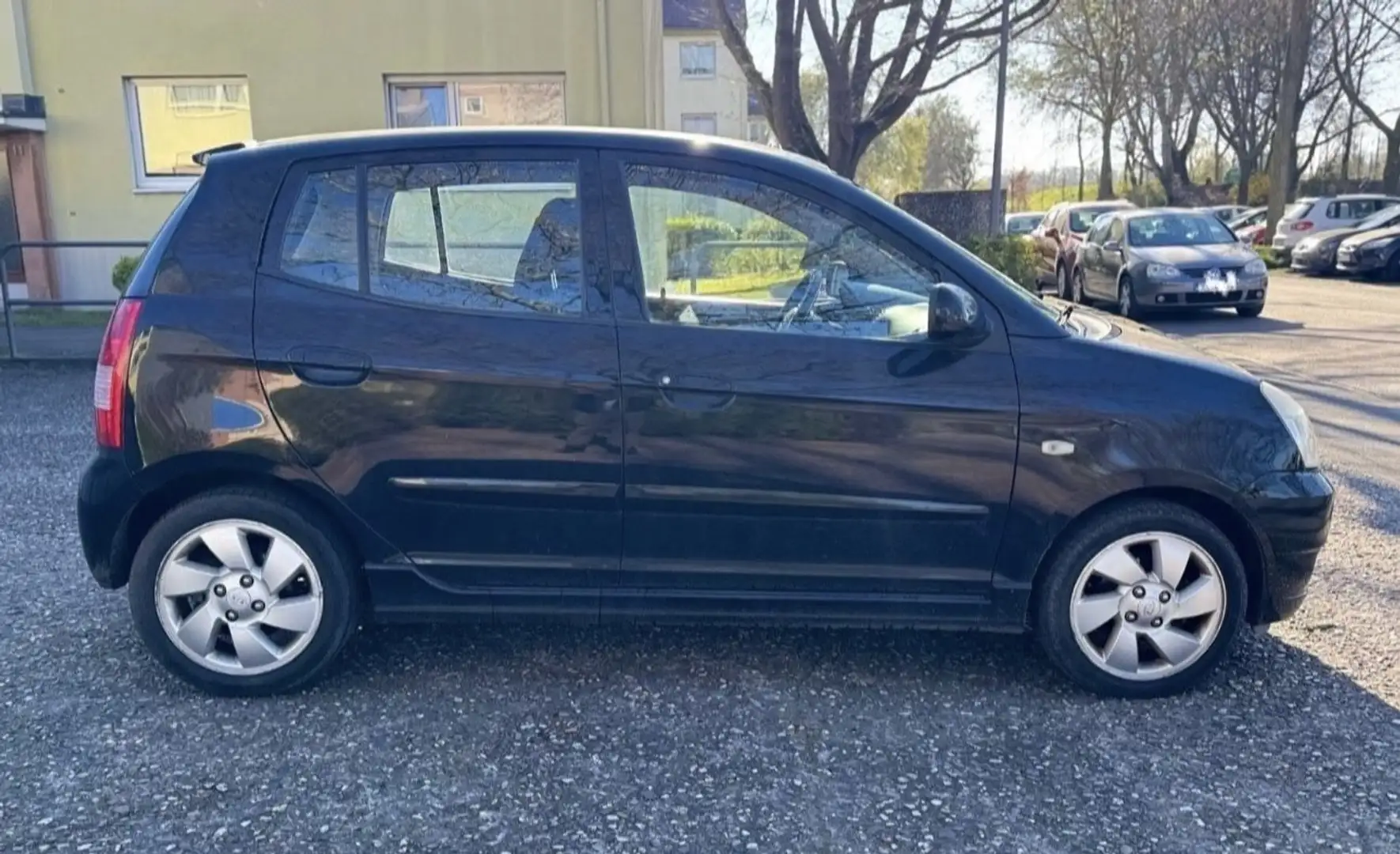 Kia Picanto 1.1 Klima, Sitzheizung, 4x El Fenster Tüv:02.2026 Schwarz - 2