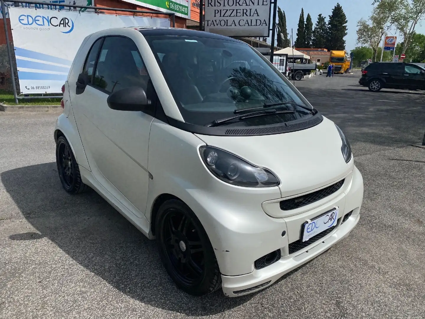 smart brabus fortwo Xclusive 98cv Wit - 1