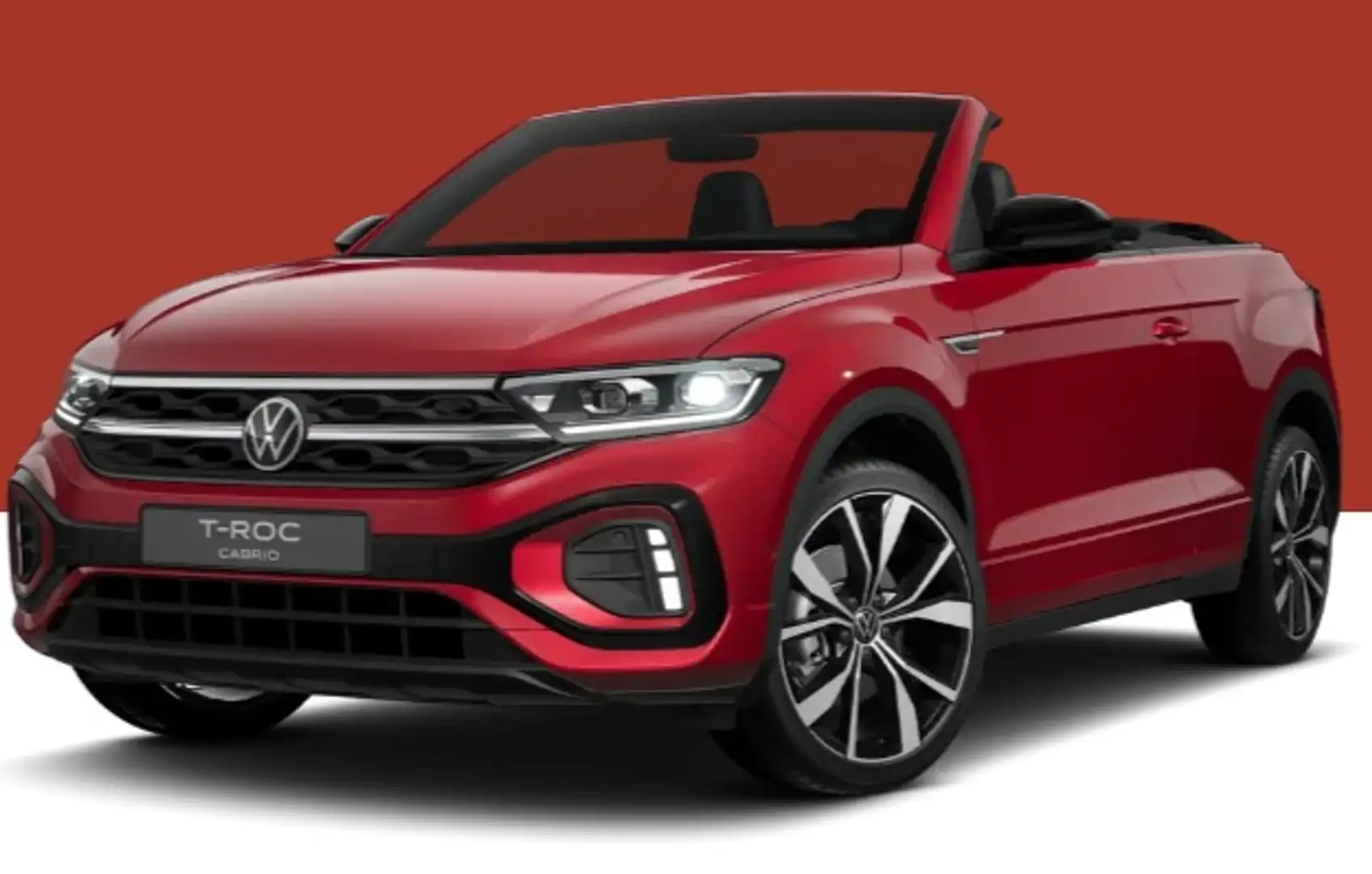 Volkswagen T-Roc Cabriolet R-Line 1.5 l TSI OPF DSG Matrix Rot - 2