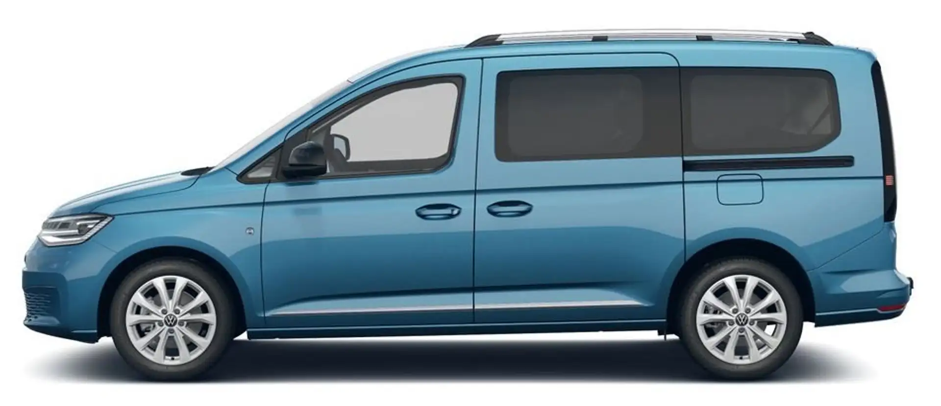 Volkswagen Caddy Caddy 2.0 TDI (7-Si.) DSG Style Maxi, AHK, Sthzg. Blau - 2