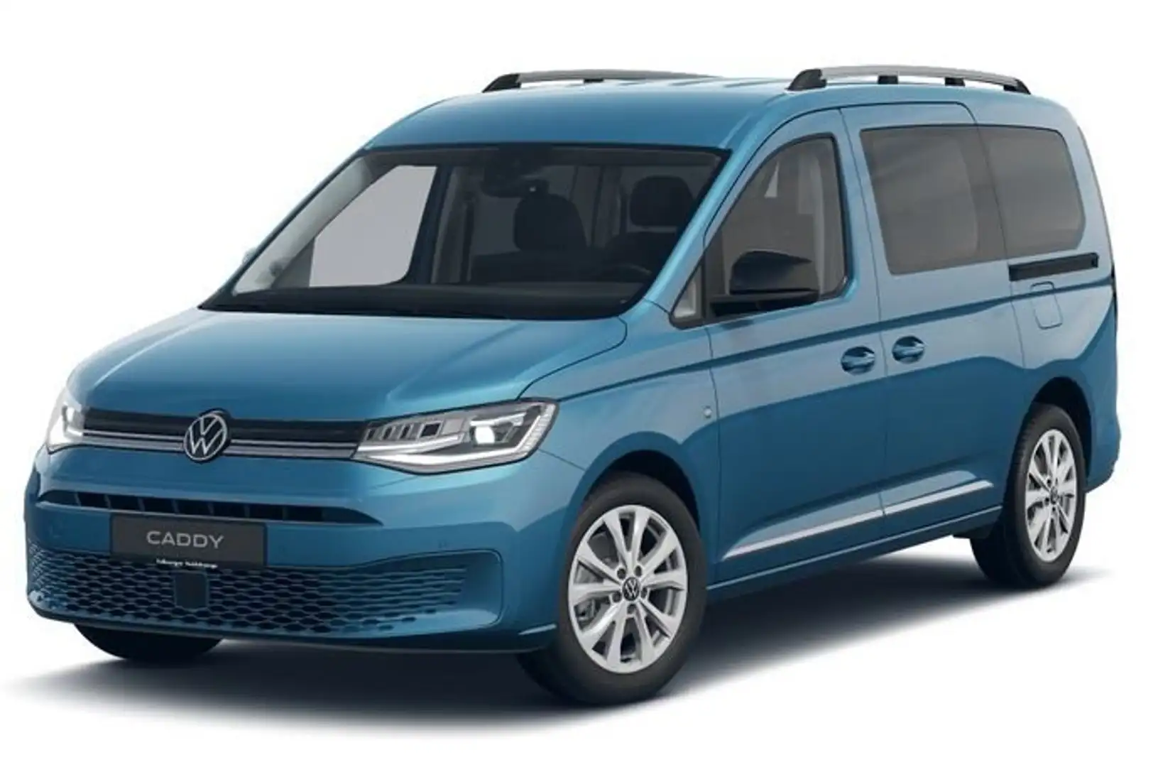 Volkswagen Caddy Caddy 2.0 TDI (7-Si.) DSG Style Maxi, AHK, Sthzg. Blau - 1