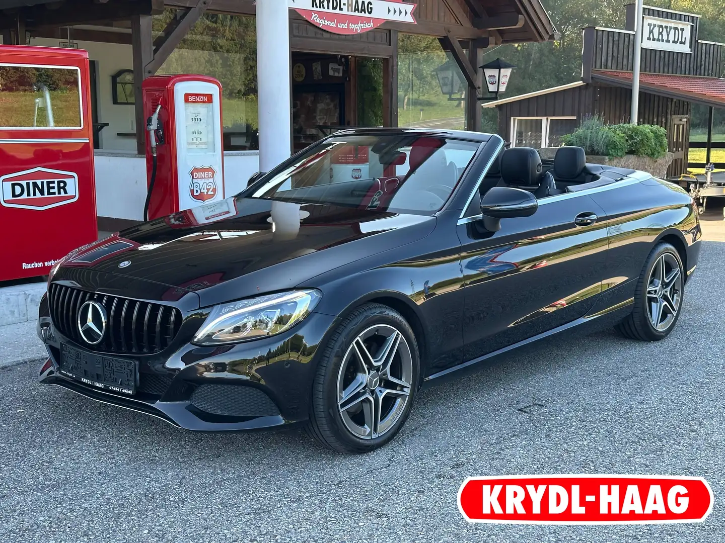 Mercedes-Benz C 220 C 220 d 4MATIC Cabrio Aut. Schwarz - 1