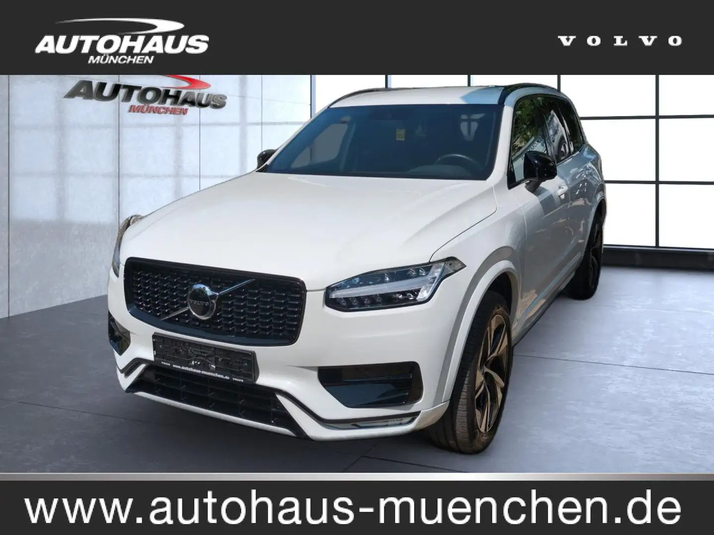 Volvo XC90 XC 90 R Design AWD Bluetooth Navi LED Klima Weiß - 1