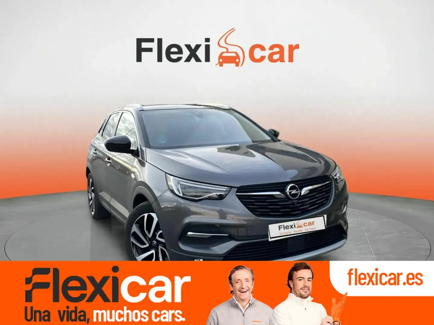 Opel Grandland X 1.6 Turbo Ultimate Auto Gris - 1