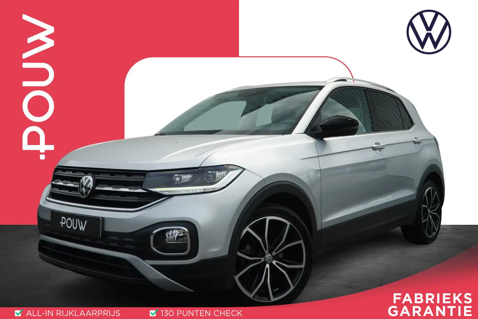 Volkswagen T-Cross 1.0 TSI 115pk Style | Trekhaak | Allseason Banden Grijs - 1
