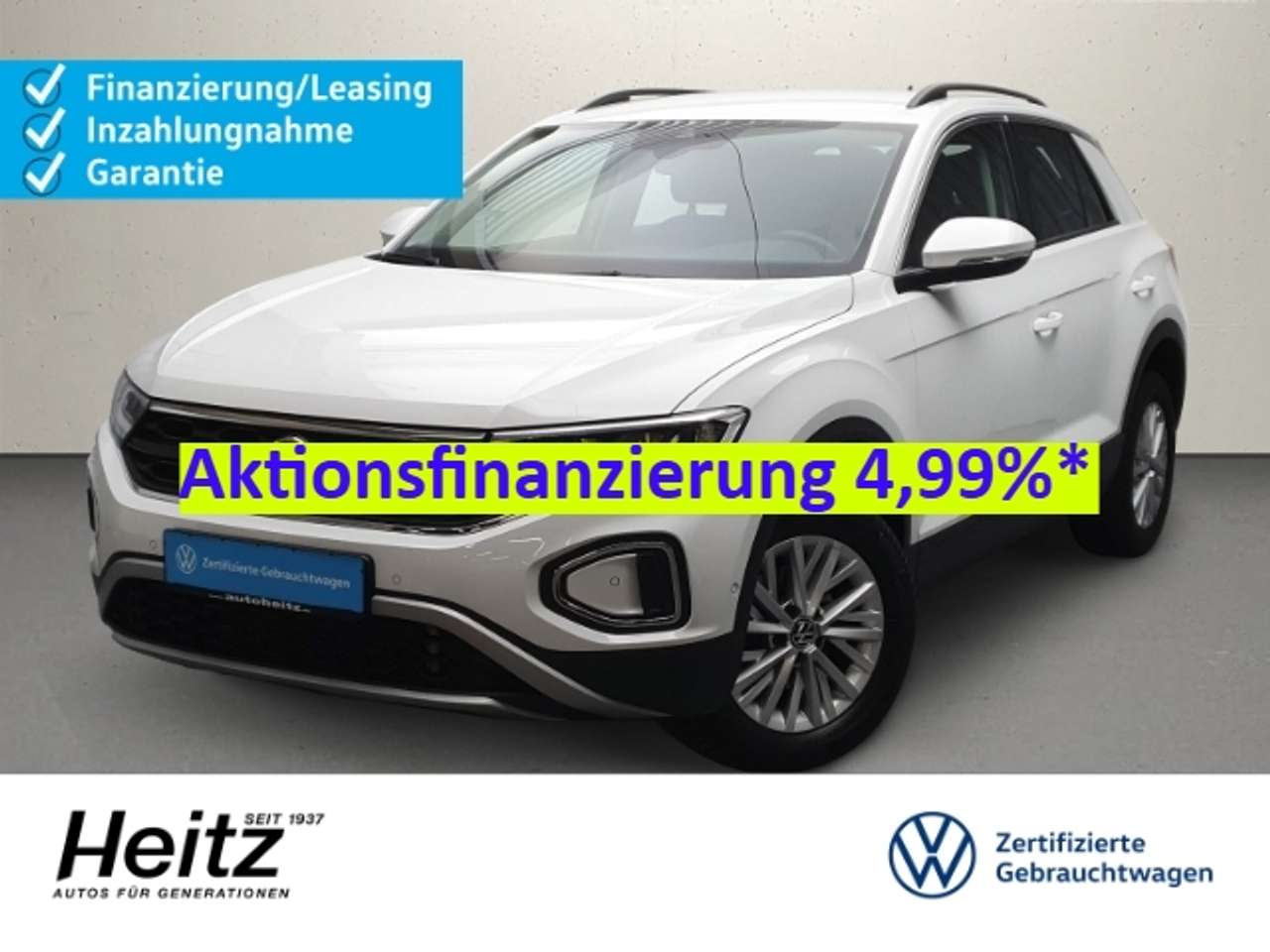 Volkswagen T-Roc — Volkswagen T-Roc 1.5 TSI DSG Life Navi LED Tel-vorb SHZ