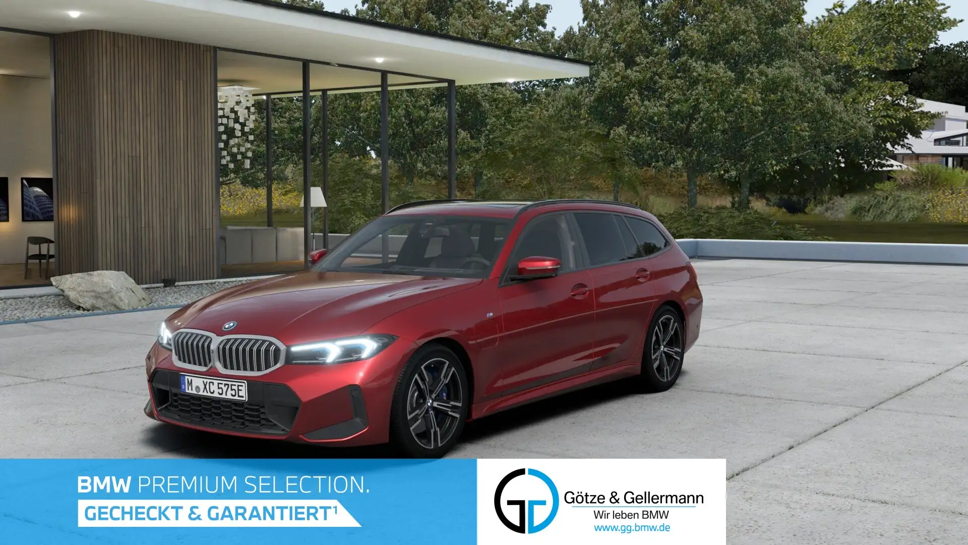 BMW 330 e Touring M Sport  //Leas.ab EUR497,-inkl. Rot - 1