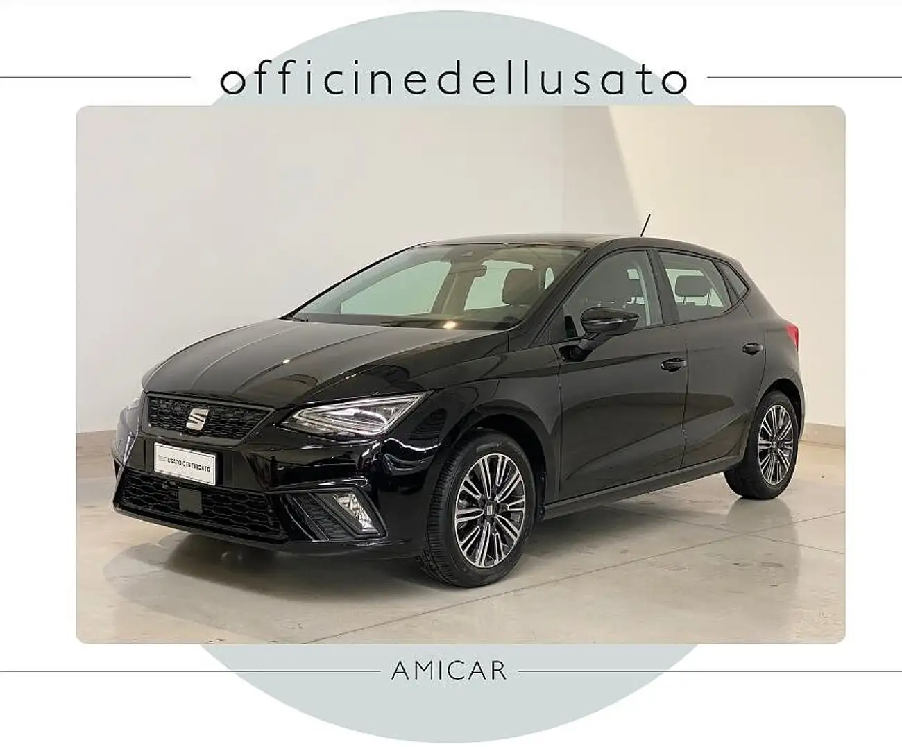SEAT Ibiza 1.0 EcoTSI 110 CV DSG 5 porte Business Zwart - 1
