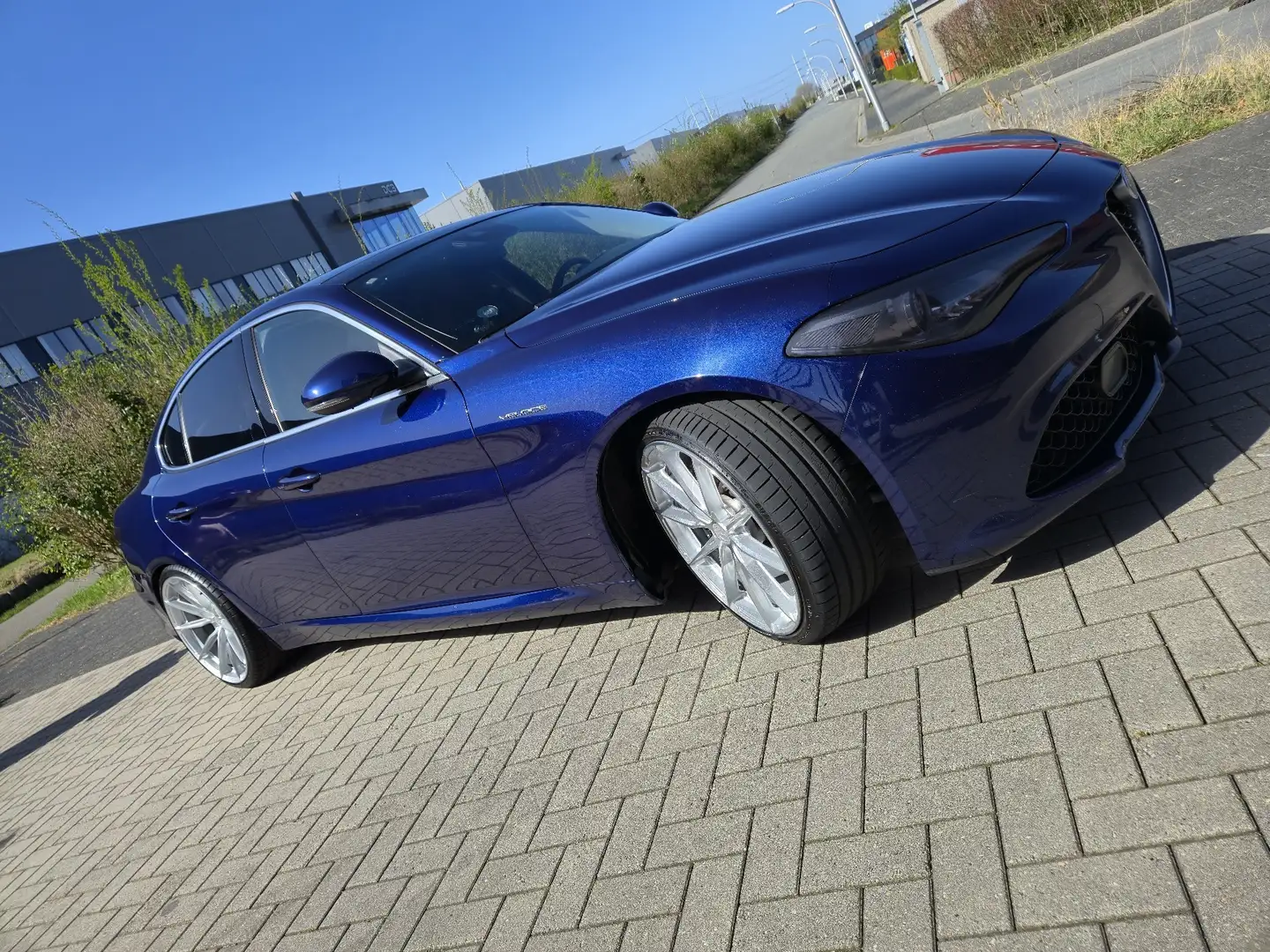 Alfa Romeo Giulia 2.0 T AWD Veloce (Stage 1) 310PK Blauw - 2