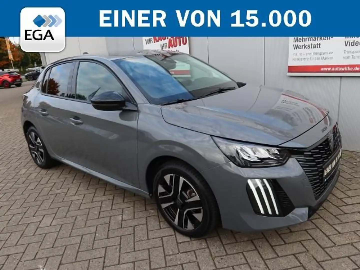 Peugeot 208 Allure*Automatik*Car-Play*Einparkhilfe*LED* Grau - 2