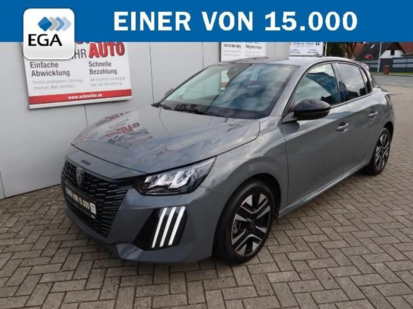 Peugeot 208 Allure*Automatik*Car-Play*Einparkhilfe*LED* Grau - 1