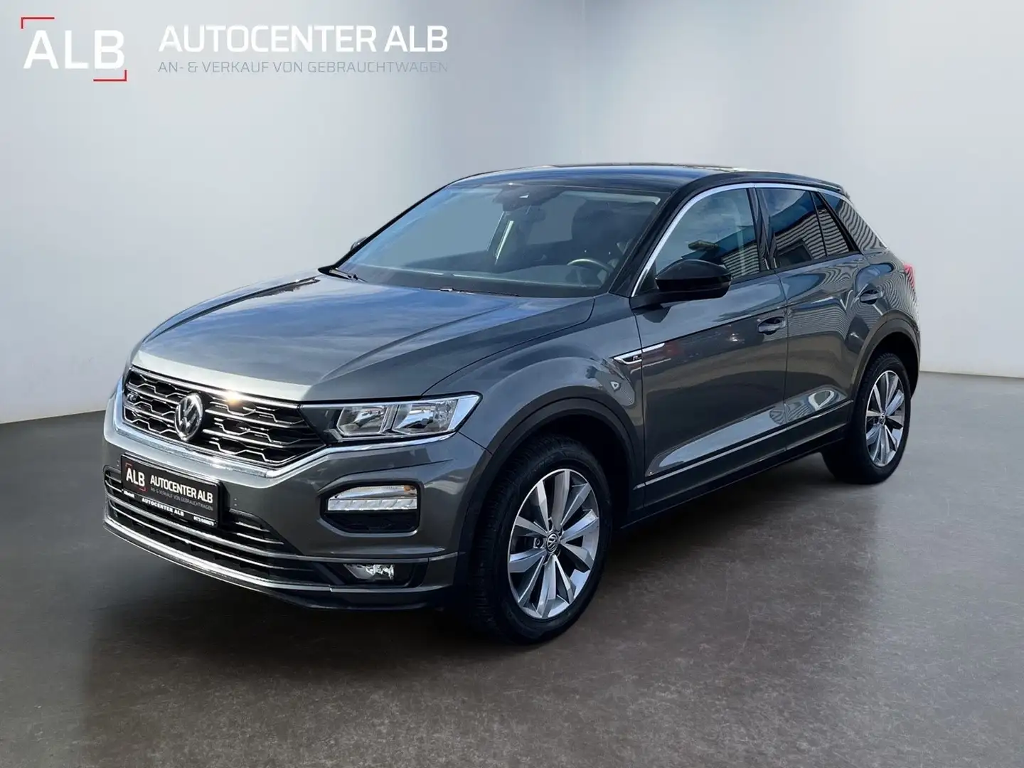 Volkswagen T-Roc /R-LINE/ACC/NAVI/AHK/LED/KAMERA/SPURHALTEAS Grau - 1