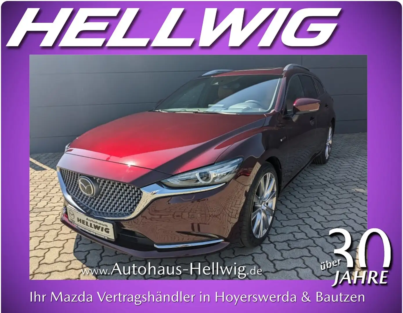 Mazda 6 Kombi 2.5l 20th Anniversary GSD Bose Matrix-LED Rojo - 1