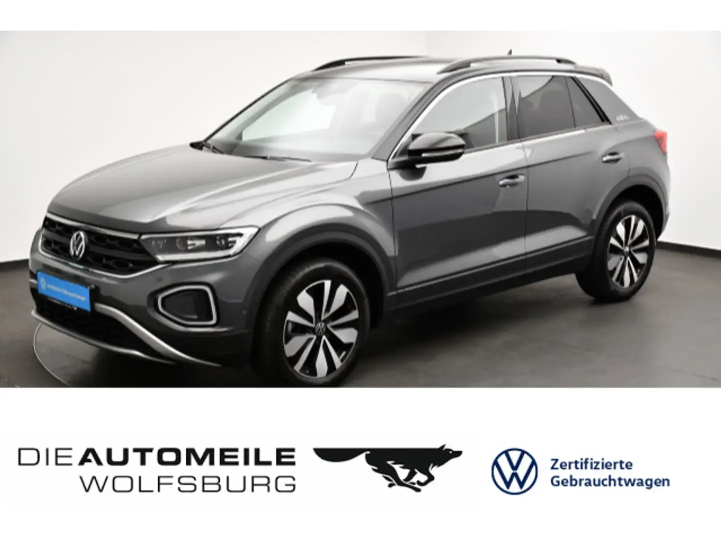Volkswagen T-Roc 2.0 TDI DSG Goal LED+/ACC/AHK Grau - 1