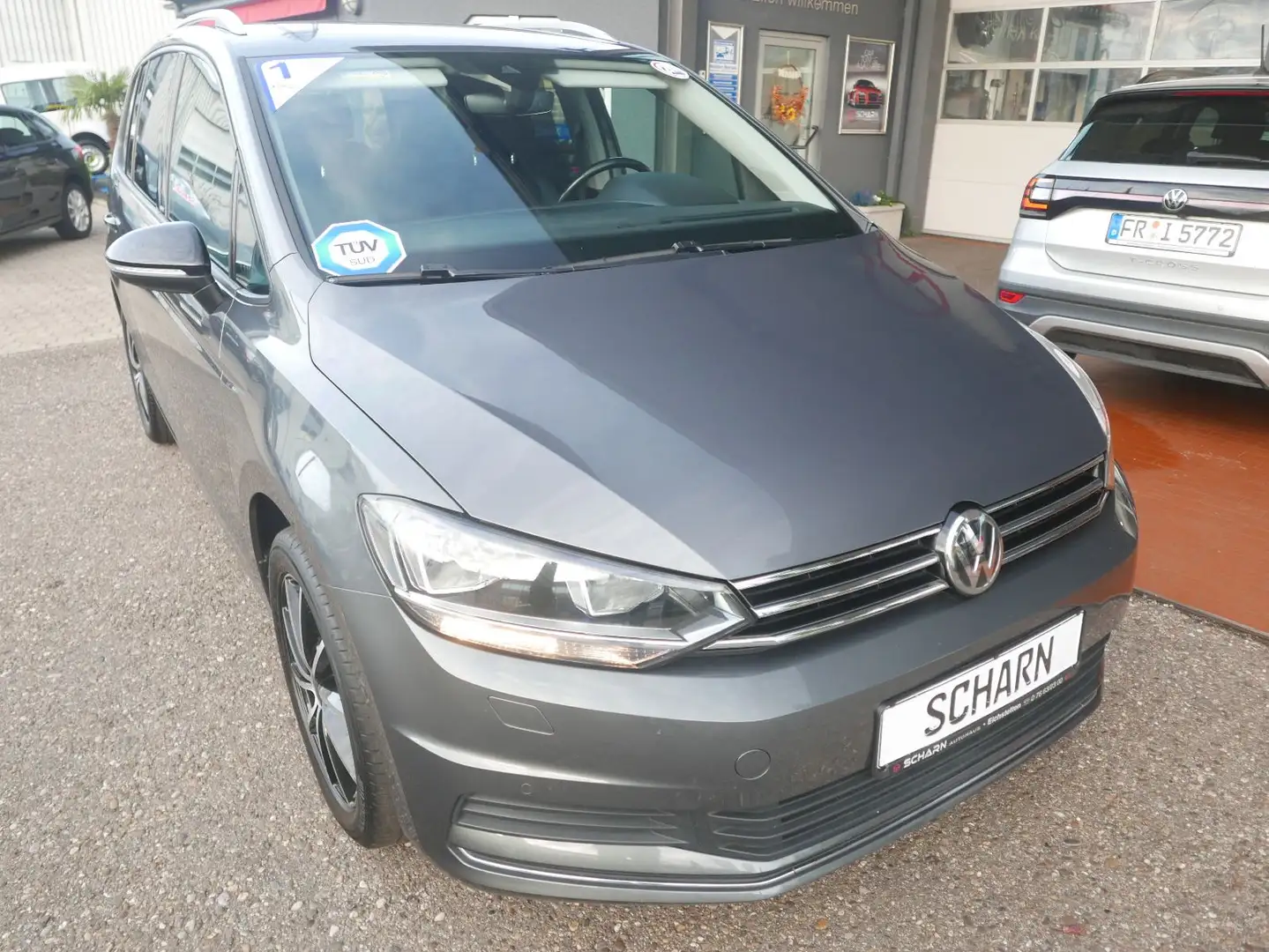 Volkswagen Touran 2xKinders., 7Gang-DSG,7-Sitze,AHK!!!TOP!! Grau - 2