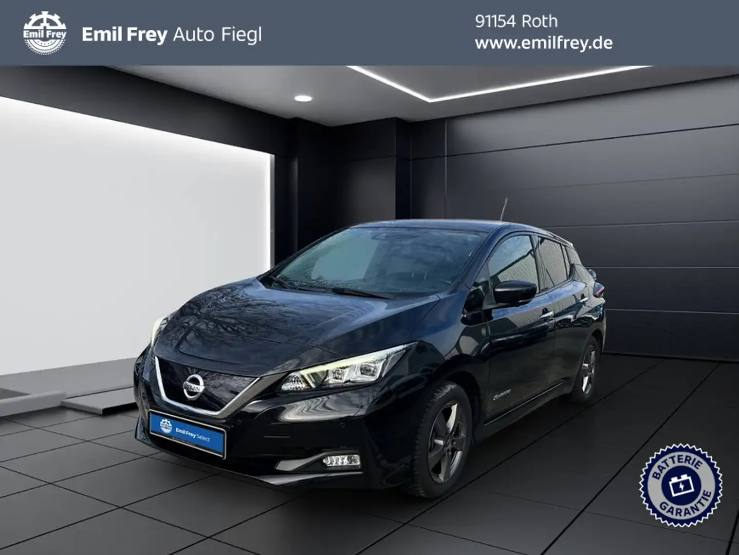 Nissan Leaf 40 kWh Tekna Zwart - 1