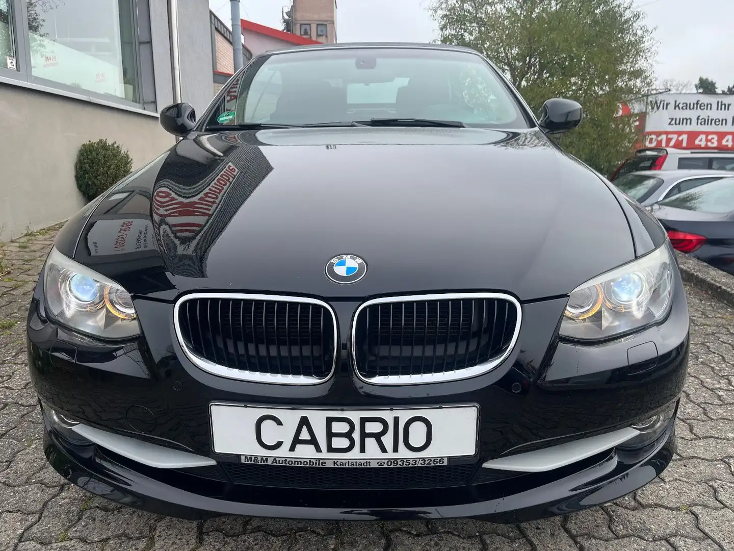 BMW 318 i Cabrio orig.86tkm *XENON+LEDER+PDC+SHZ+EU5* Schwarz - 2
