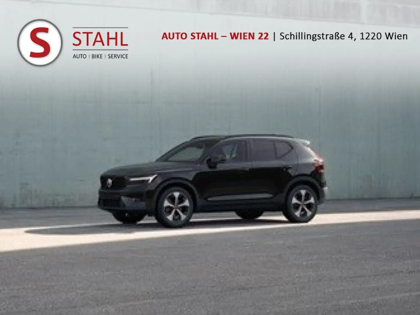 Volvo XC40 B3 Plus Dark Aut. | Stahl Wien 22 Schwarz - 1