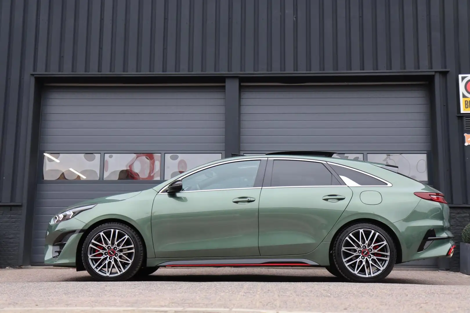Kia ProCeed / pro_cee'd 1.6 T-GDi GT /PANODAK/MEMORY/VIRTUAL/STOEL+STUURVE Verde - 2