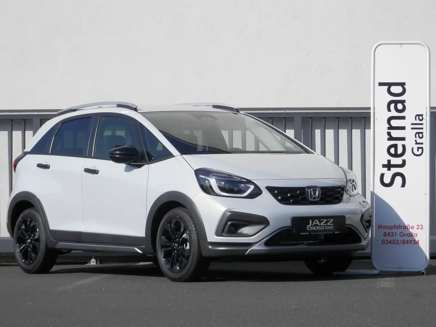 Honda Jazz 1,5 i-MMD Hybrid Crosstar Advance Aut. Weiß - 1