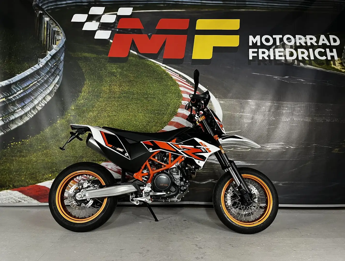 KTM 690 SMC R NEUE REIFEN + SERVICE] Portocaliu - 1