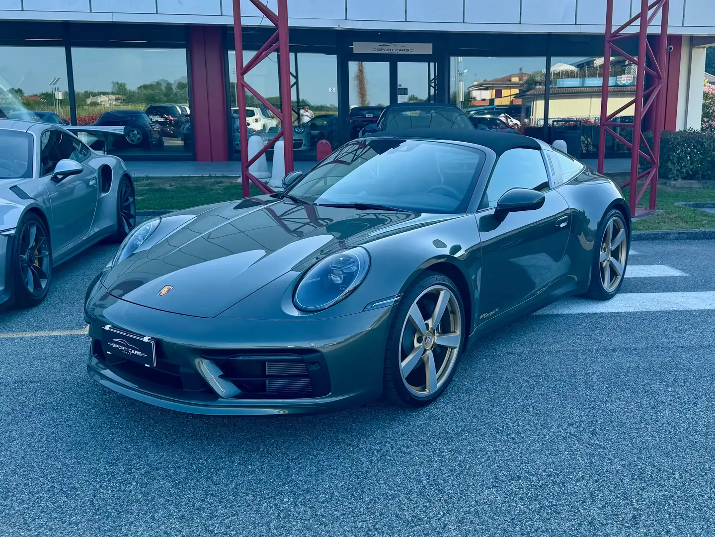 Porsche 992 911 Targa 3.0 4 IVA ESPOSTA Verde - 1