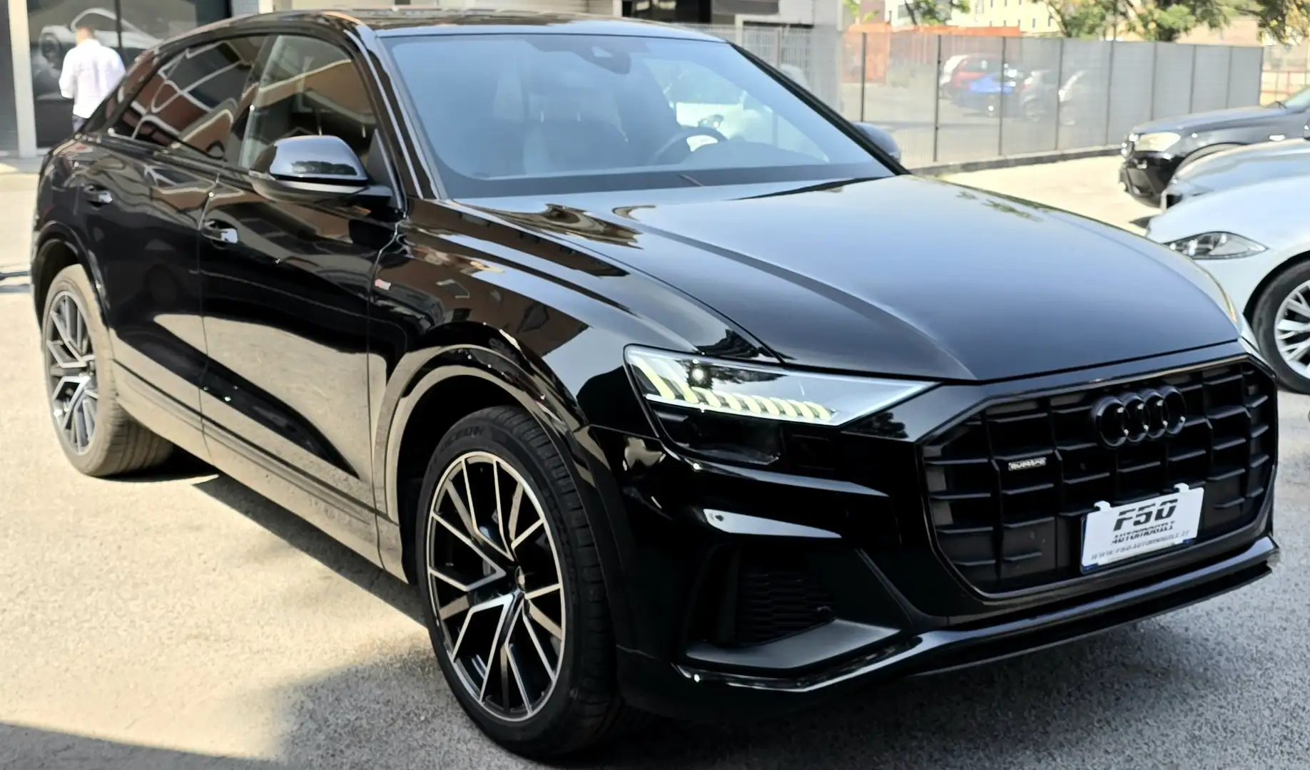 Audi Q8 50 3.0 tdi mhev Sport Sline quattro tiptronic Negro - 2