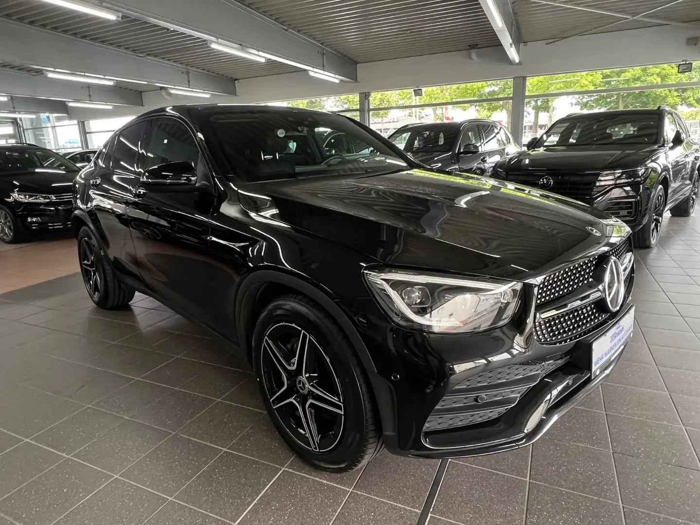 Mercedes-Benz GLC 220 GLC 220d Coupe 2x AMG2xHigh Night AMB+Digi+KeyGo Schwarz - 2