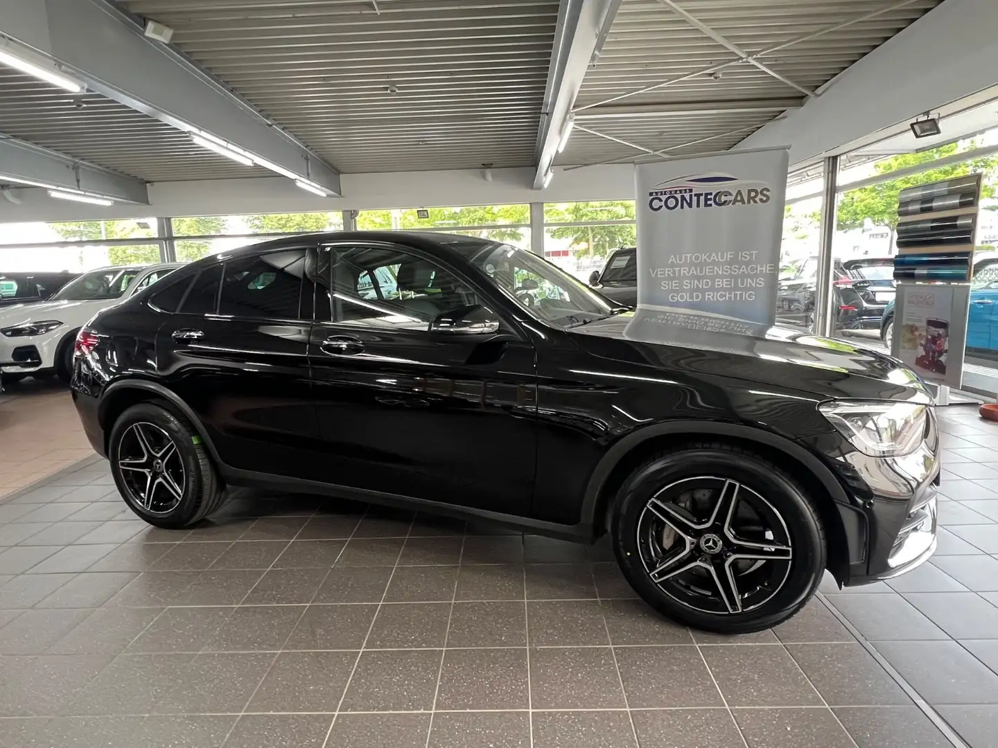 Mercedes-Benz GLC 220 GLC 220d Coupe 2x AMG2xHigh Night AMB+Digi+KeyGo Schwarz - 1