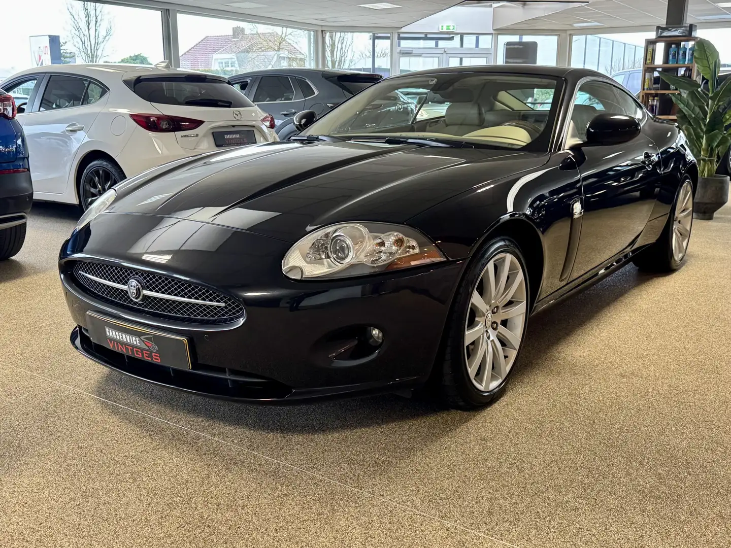 Jaguar XK 4.2 V8 Coupé 1e eigenaar, Org NL, Dealer onderhoud Czarny - 1