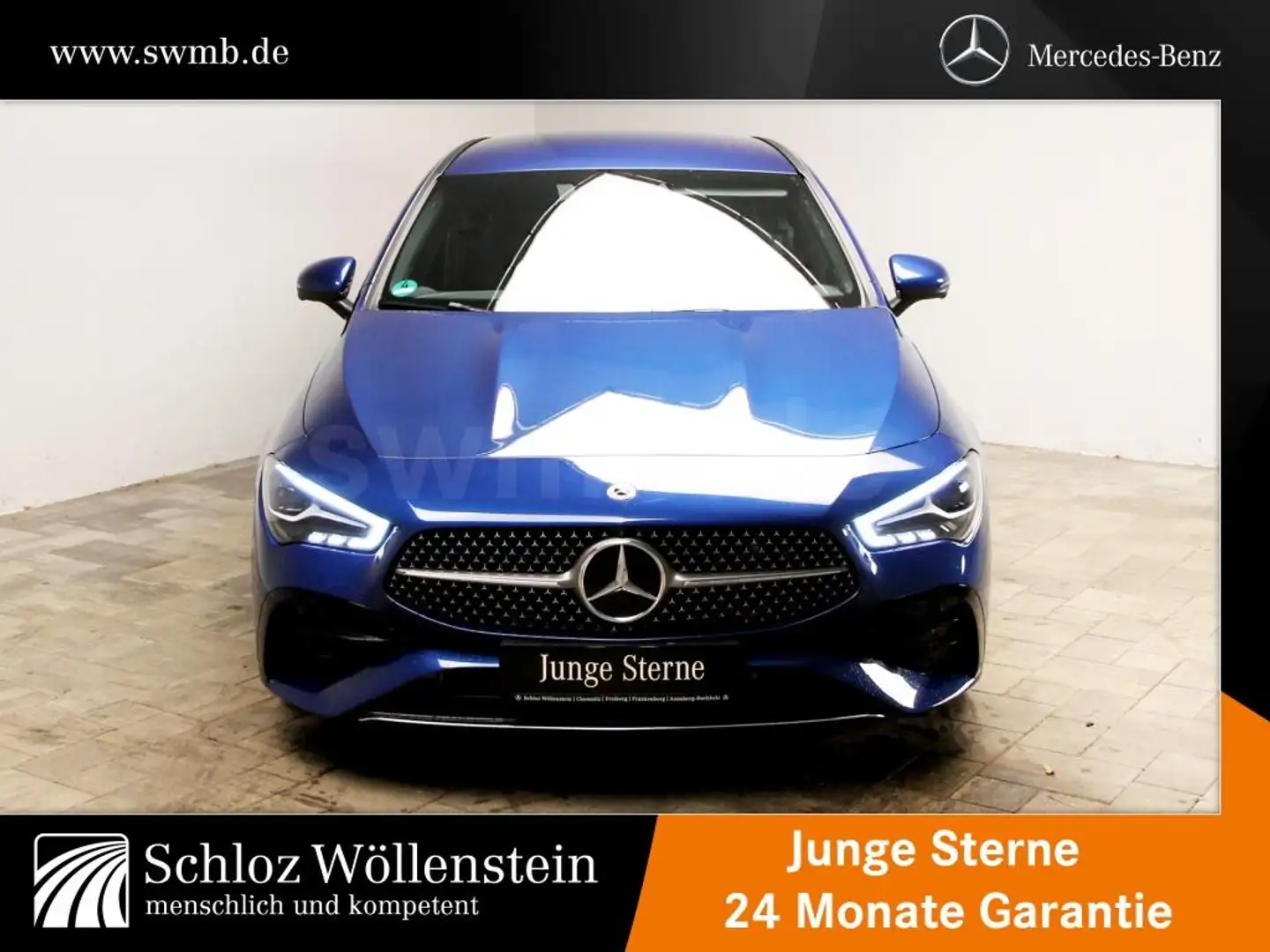 Mercedes-Benz CLA 200 SB AMG/LED/KeylessGO/Totwinkel/360Cam Blau - 2
