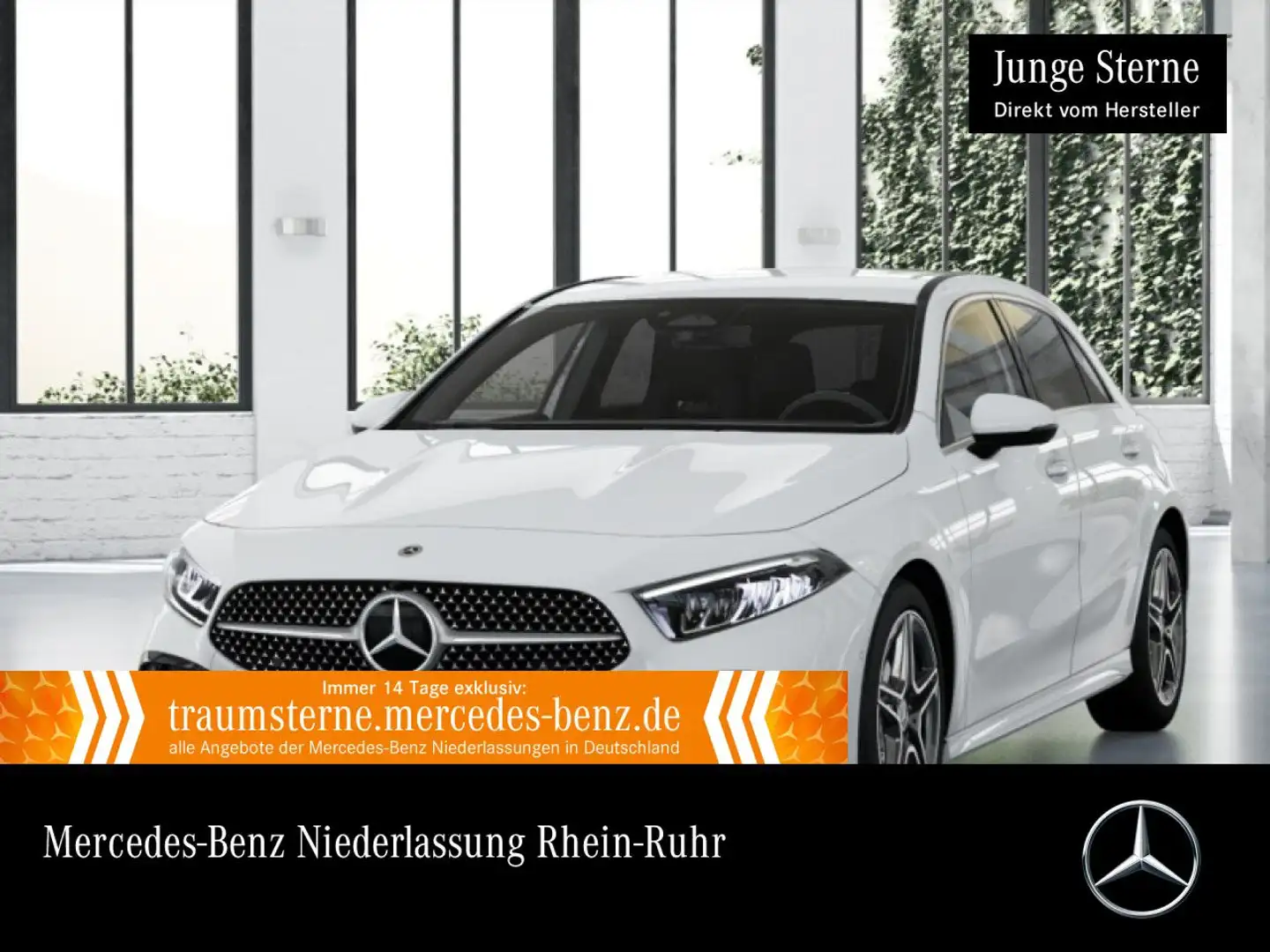 Mercedes-Benz A 200 AMG+LED+KAMERA+KEYLESS+7G Weiß - 1